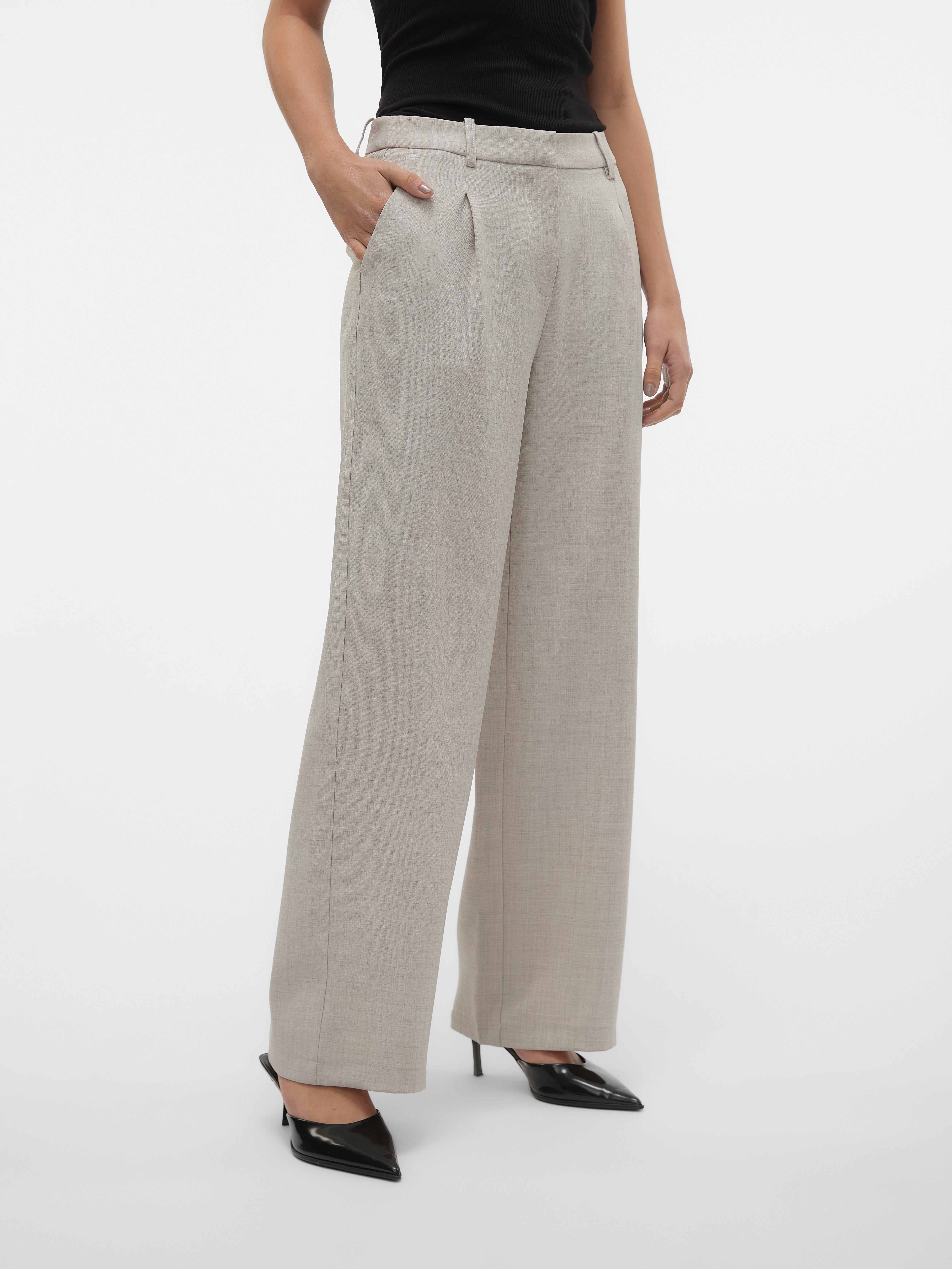 VMCASSIDY Mid waist Broek