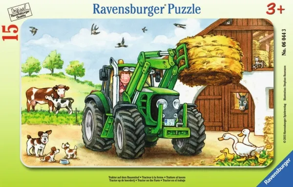 Ravensburger 00.006.044, 15 stk, Farm, 3 År