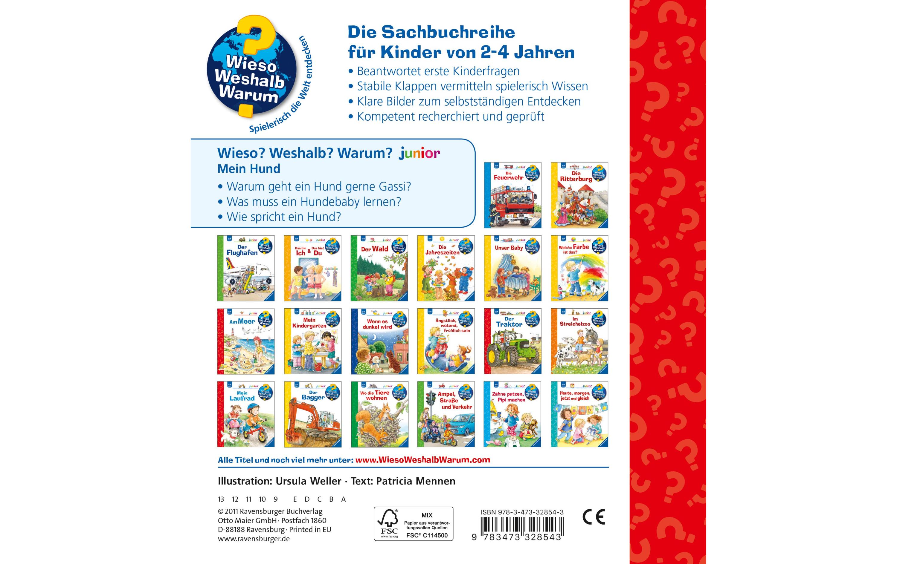 Kinder-Sachbuch WWW Junior: Mein HundKinder-Sachbuch