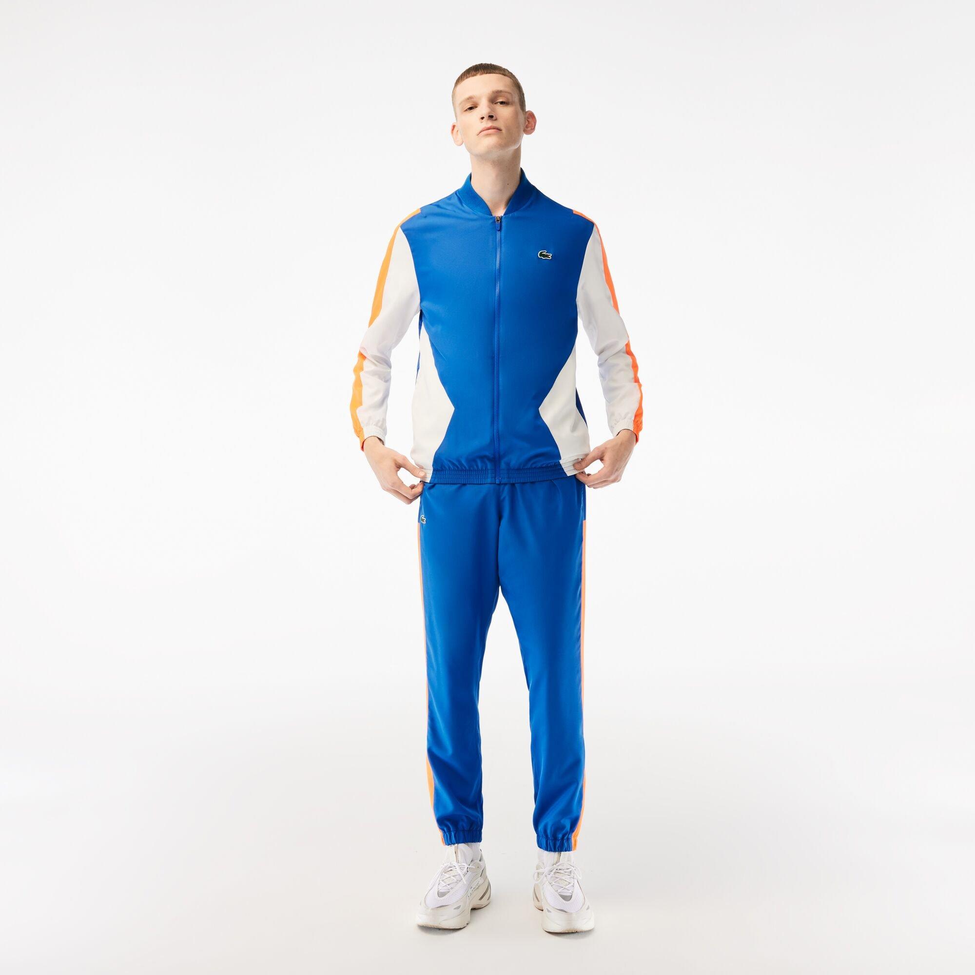 Lacoste Colour Block Tracksuit Mens