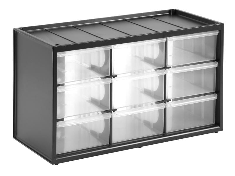Stanley Kleinteilemagazin 9 Schubladen Modulares Aufbewahrungssystem