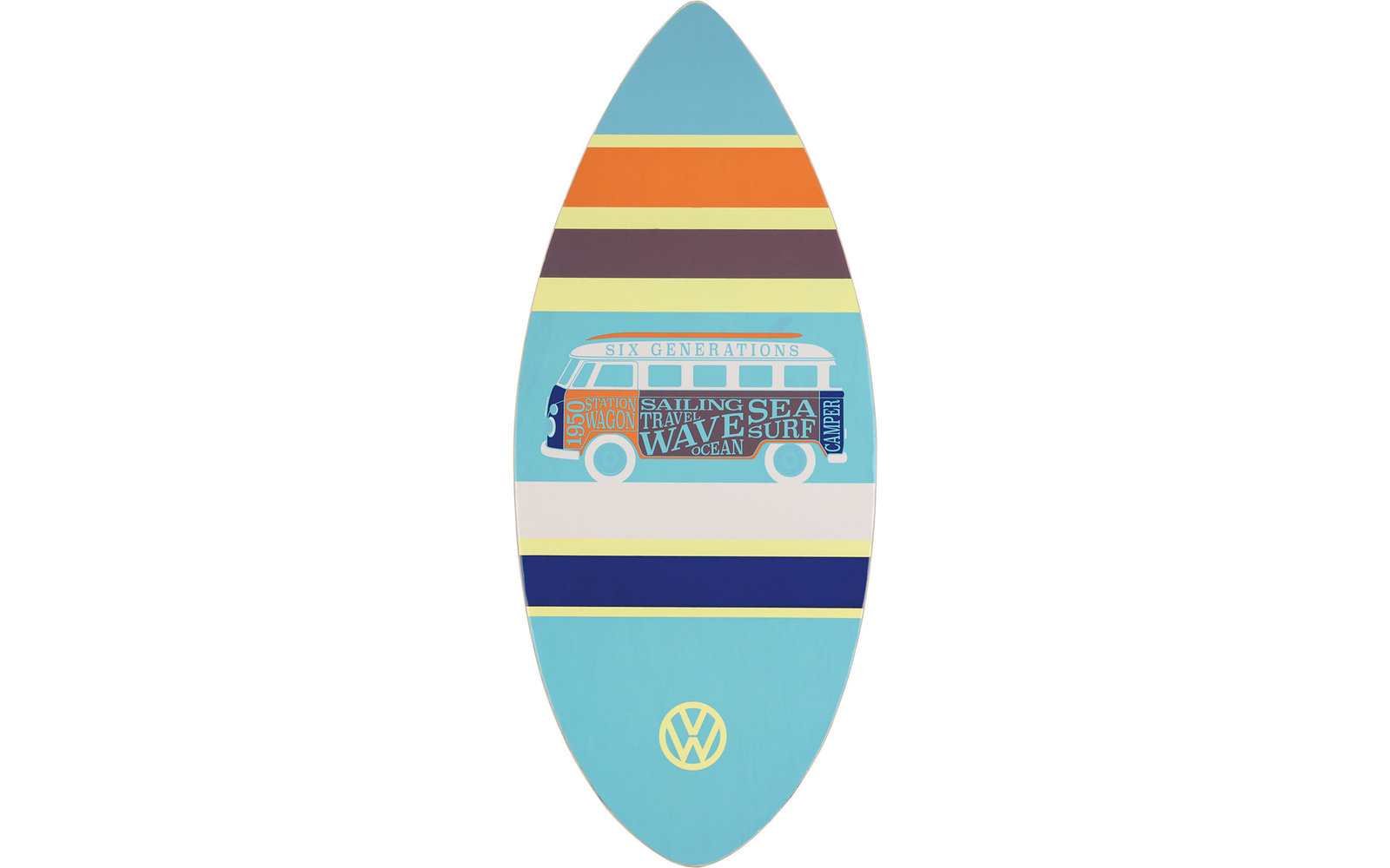 VW Collection T1 Bulli Holz Schwimmbrett Hellblau