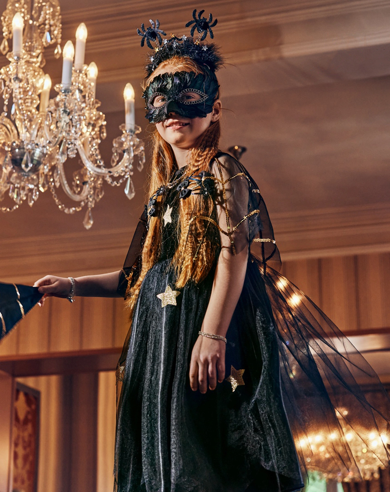 Kostüm-Kleid EVILIAN in schwarz
