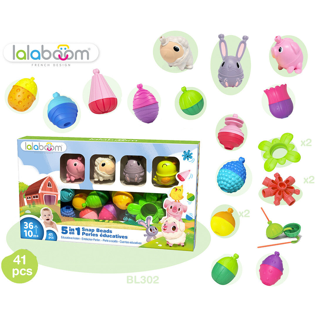 Lalaboom educatieve klikkralen boerderij - 41st