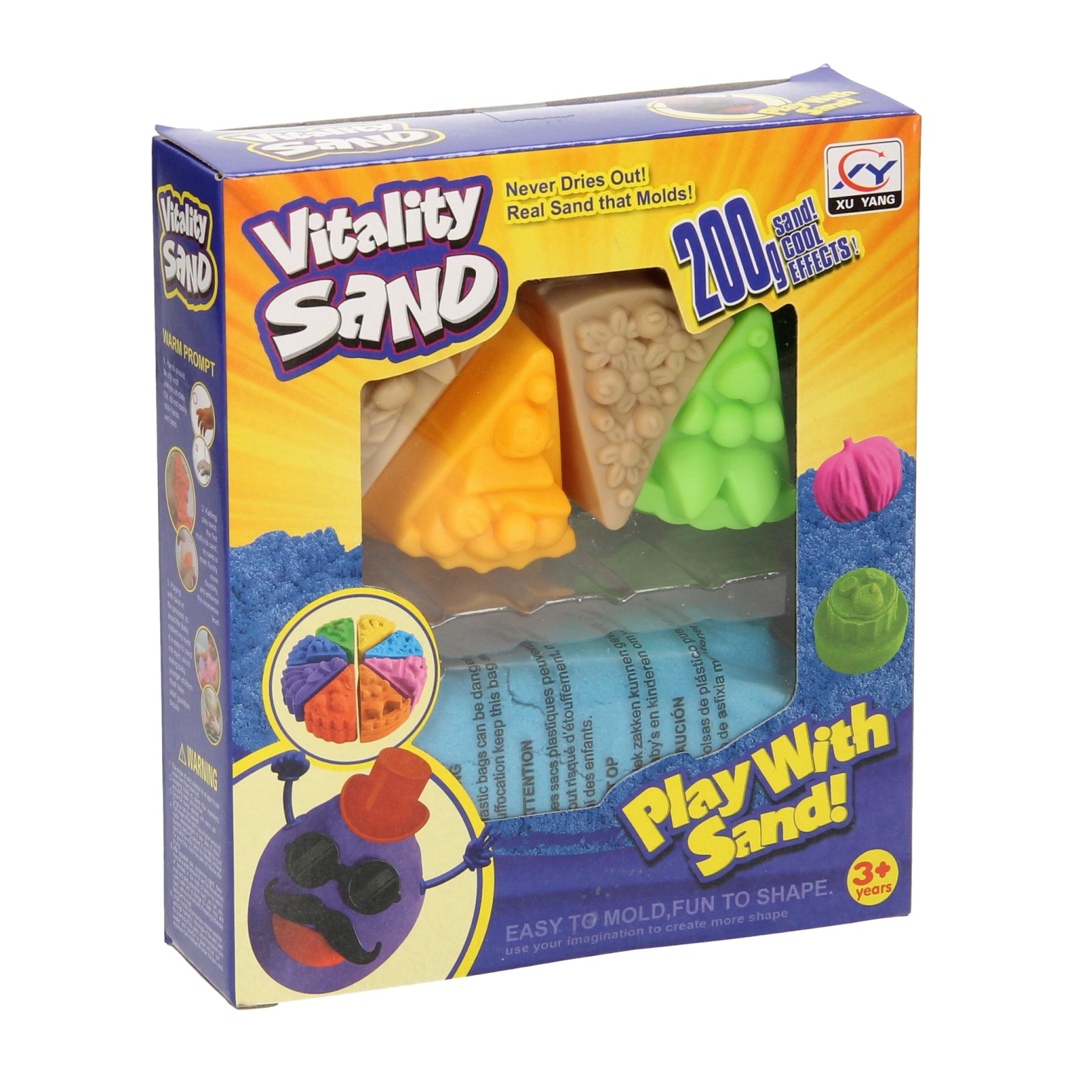 Speelzand Taartpunten, 200gr