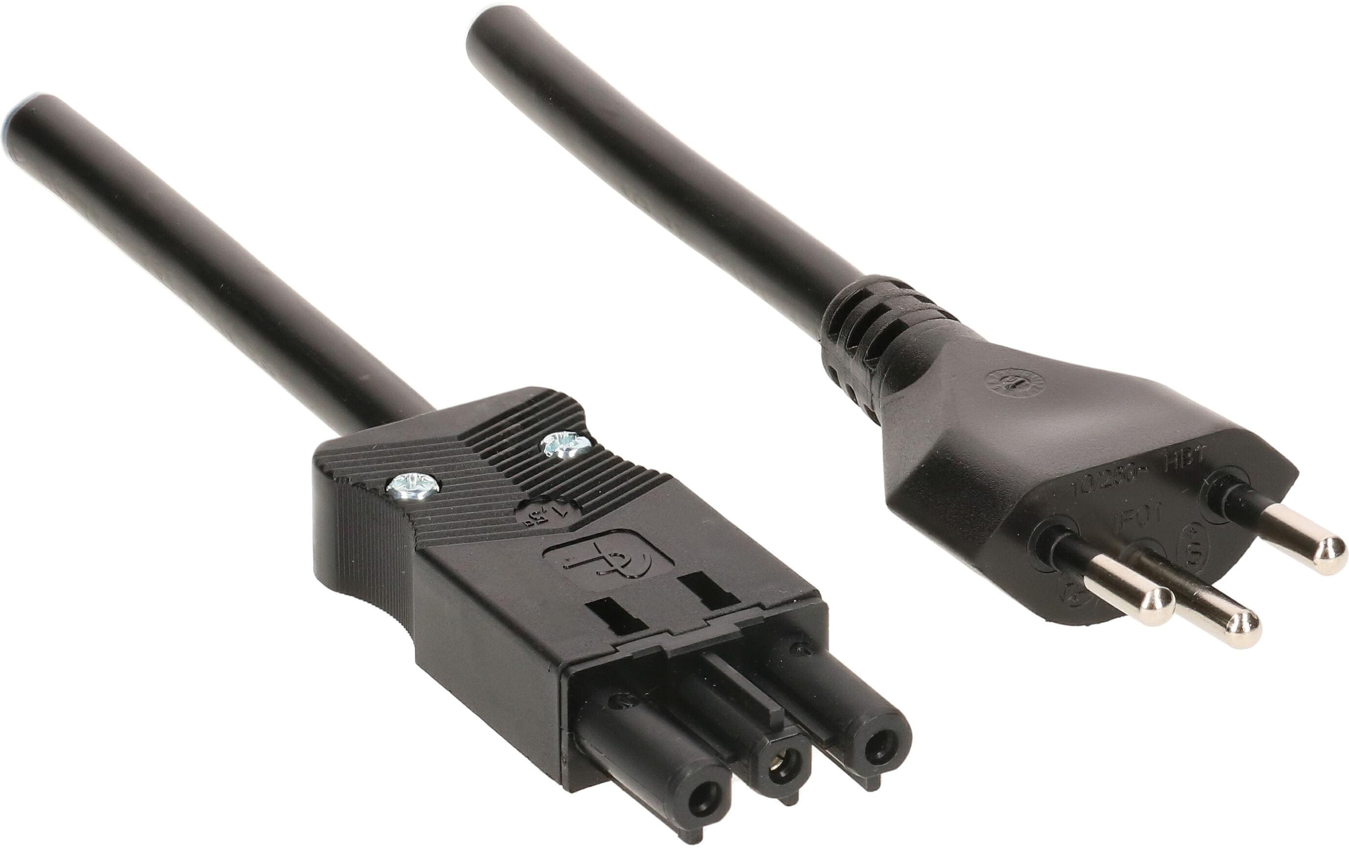 Netzkabel 3 m GST18I3-T12Gerätezuleitung CH, GST18 Stecksystem, 3 m