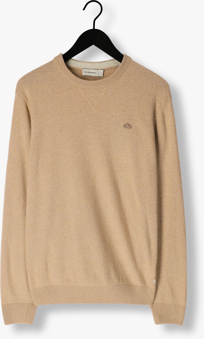 beige the goodpeople trui knox