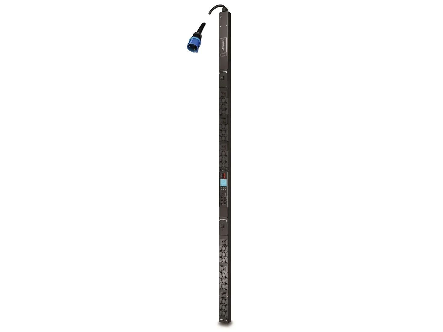 APC Metered Rack PDU ZeroU 2G - Strømfordelingsenhed (rackversion) - AC 200/208/230 V - input: IEC 60309 32A - output-stikforbindelser: 42 (power IEC 60320 C13, IEC 60320 C19) - 0U - sort - for P/N: SMX1500RMNCUS, SRT1000RMXLI, SRT1000RMXLI-NC, SRT10