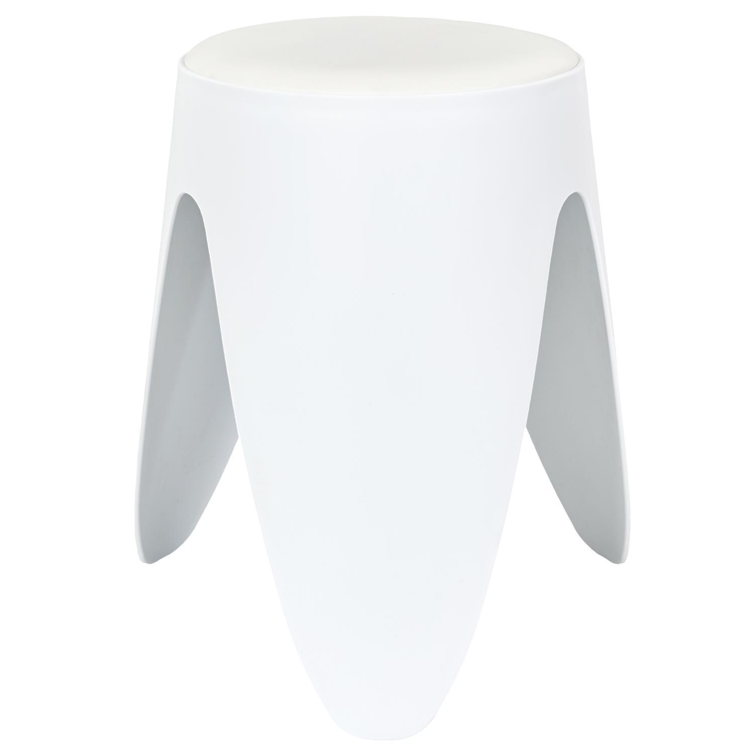 TABOURET EVE BLANC