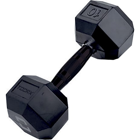 Toorx Hexagon gummi håndvægt 37,5 kg