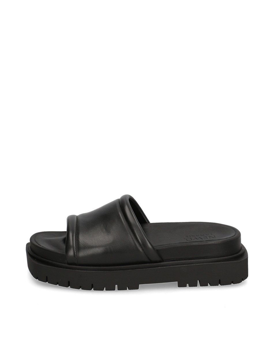 Glattleder Pantoffel