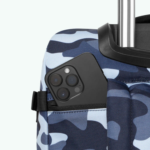 Valise Souple 2 roues small Bimini bleu