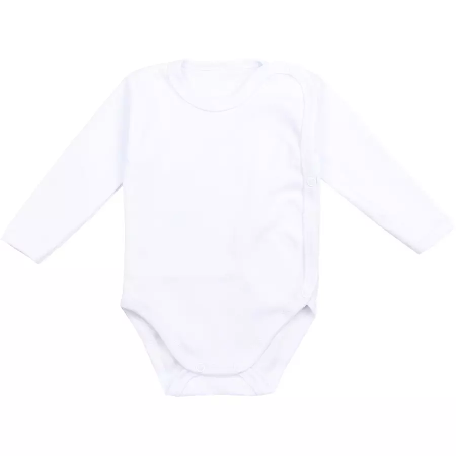 TupTam Unisex Baby Wickelbody Langarm 5er Set weiß