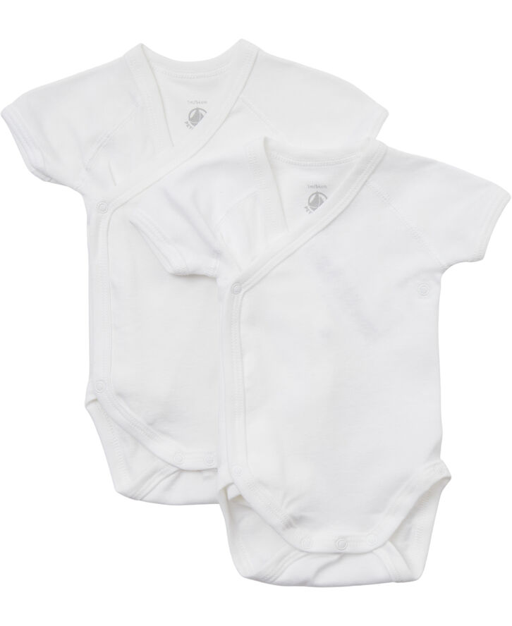 Petit Bateau 2 BODIES NAISS MC varian3M Variante 1