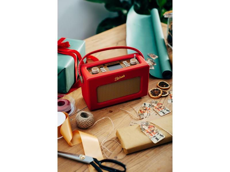 Roberts DAB  Radio Revival iStream 3L Rot DAB -Radio im Retrostil der 1950er-Jahre