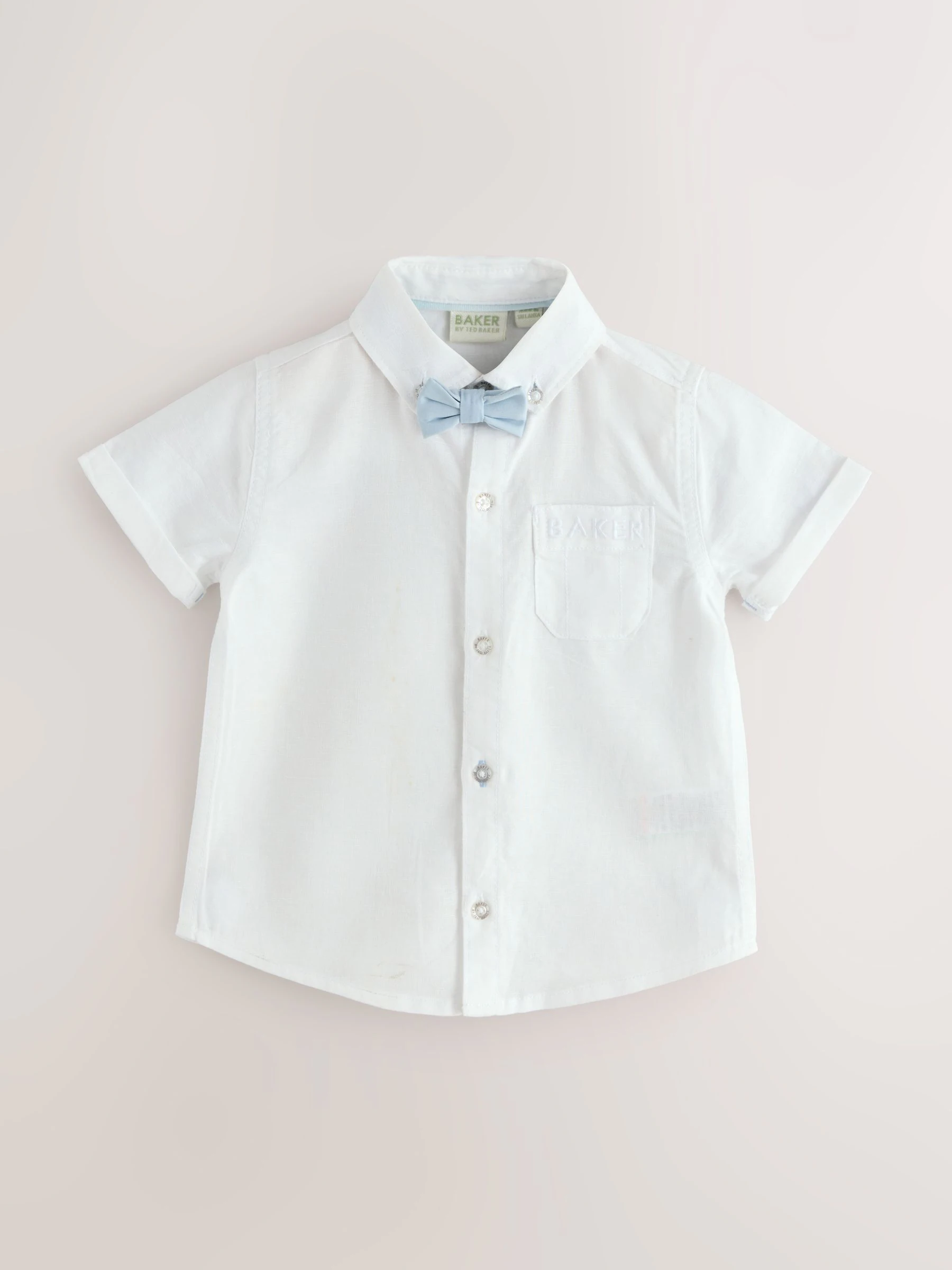 Blauw - Baker by Ted Baker Shirt Trousers and Braces Set
