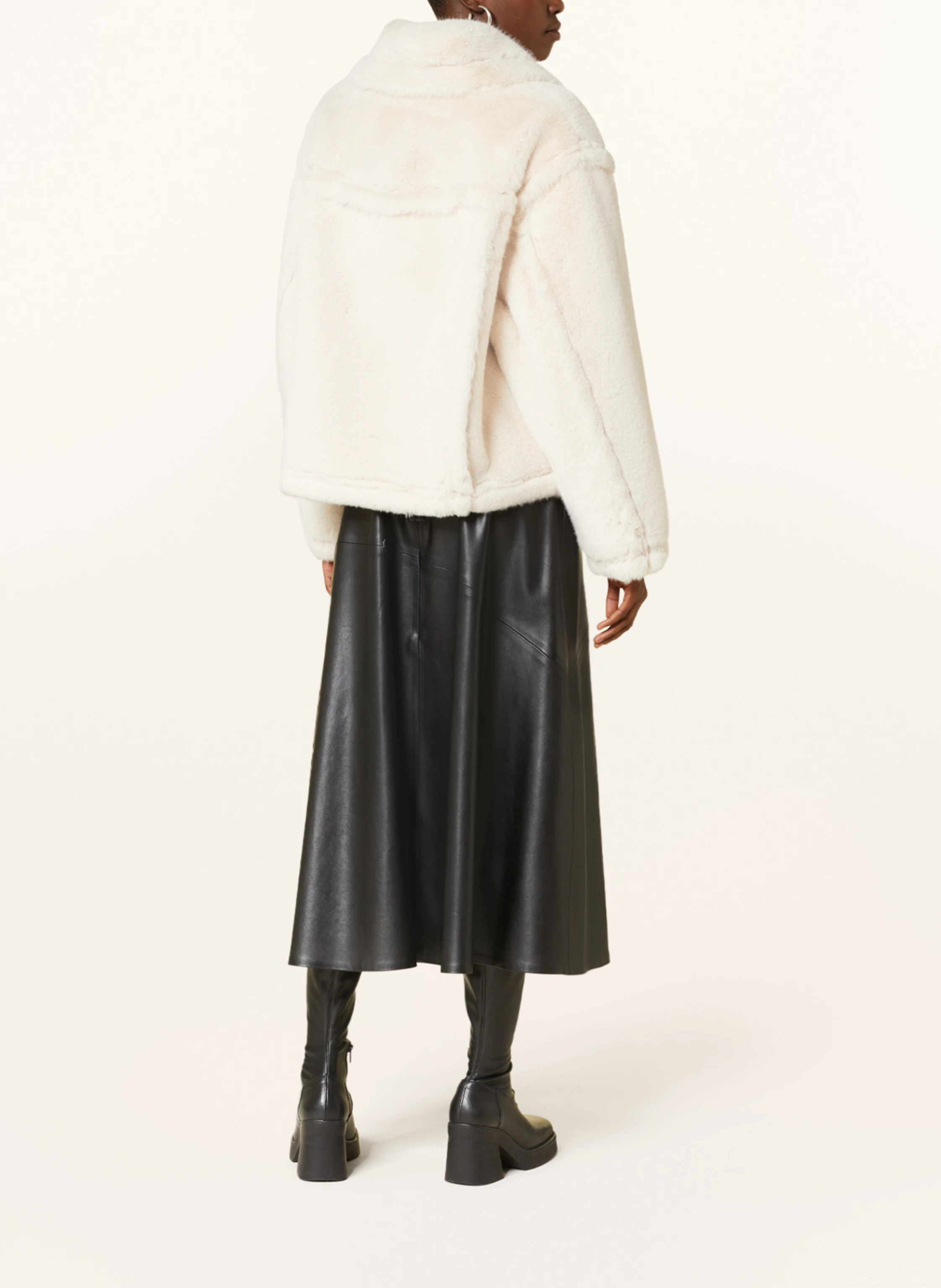 STAND STUDIO Kunstfell-Jacke XENA