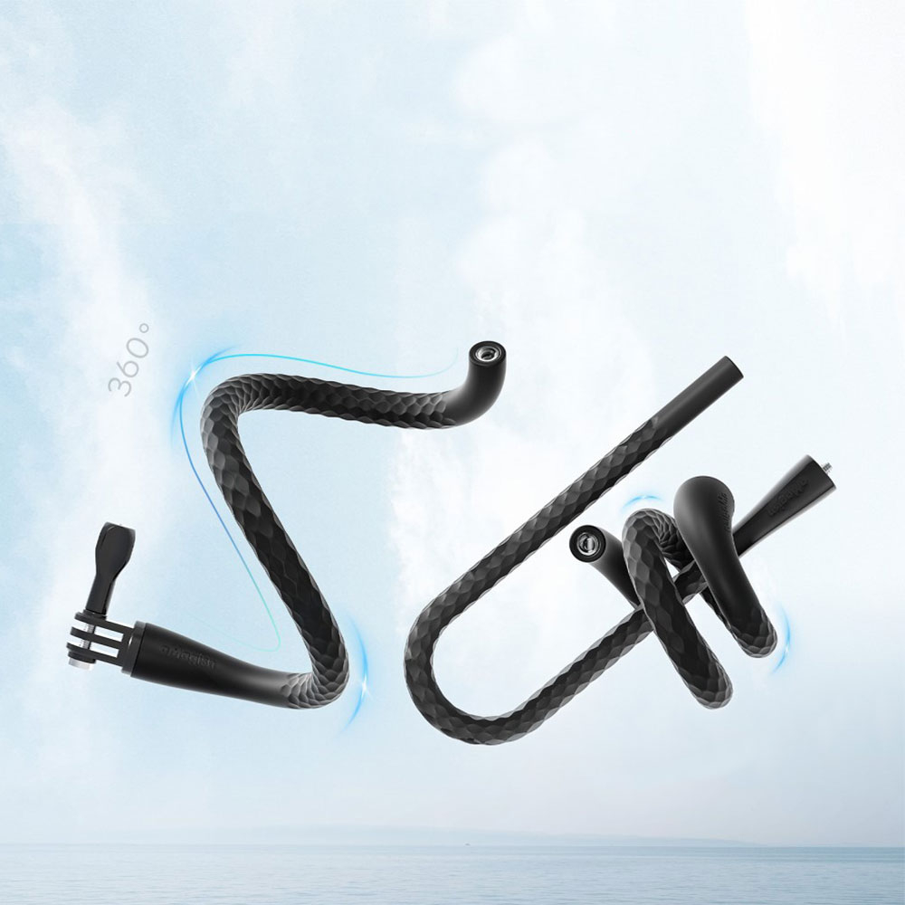 Flexibler Universal Aluminium Octopus Mount für GoPro / Kameras mit 360° (510mm) - Schwarz