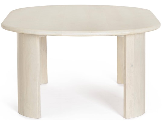 CONCEPT1 - Table basse Orlando naturel 130 x 80 x h45 cm