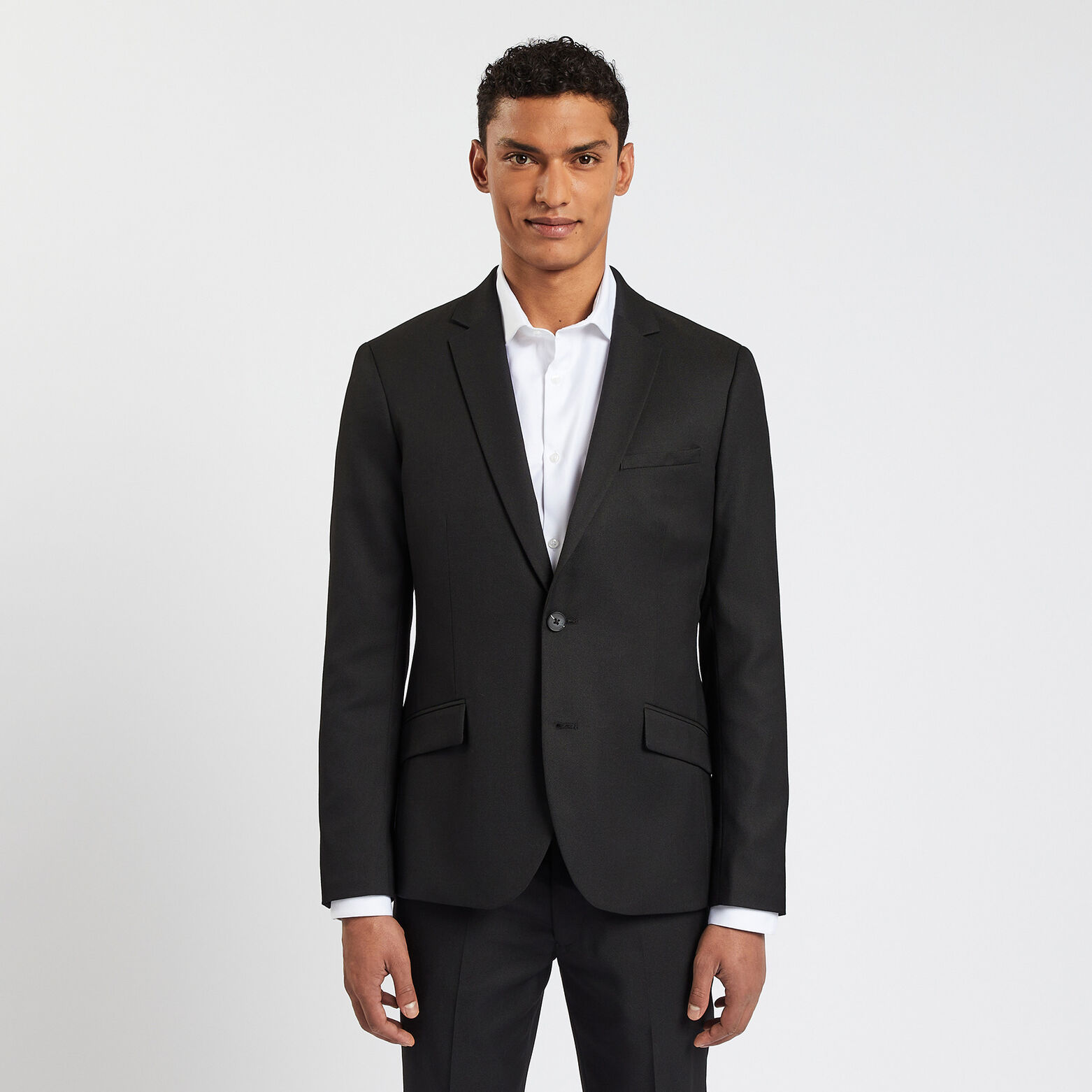 Veste de costume slim Noir