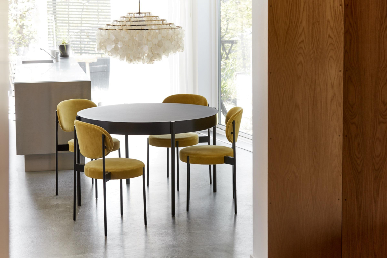 Verpan Series 430 eettafel Ø160 wit