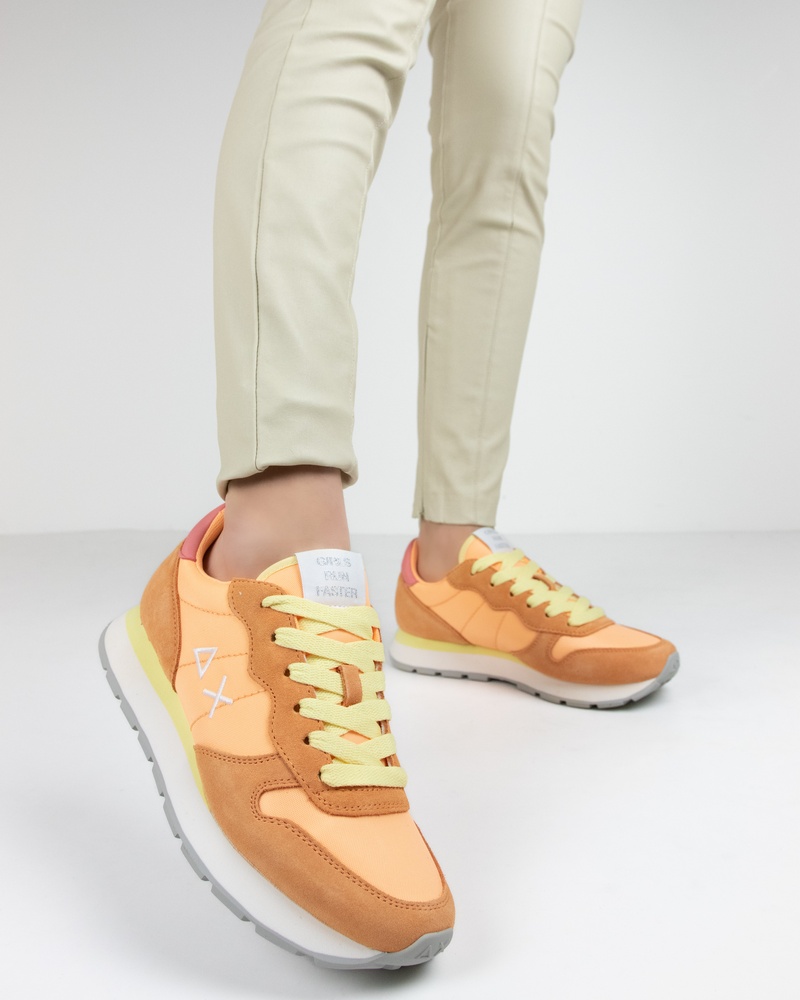 Sun 68 Ally Solid Nylon Lage sneakers  - oranje