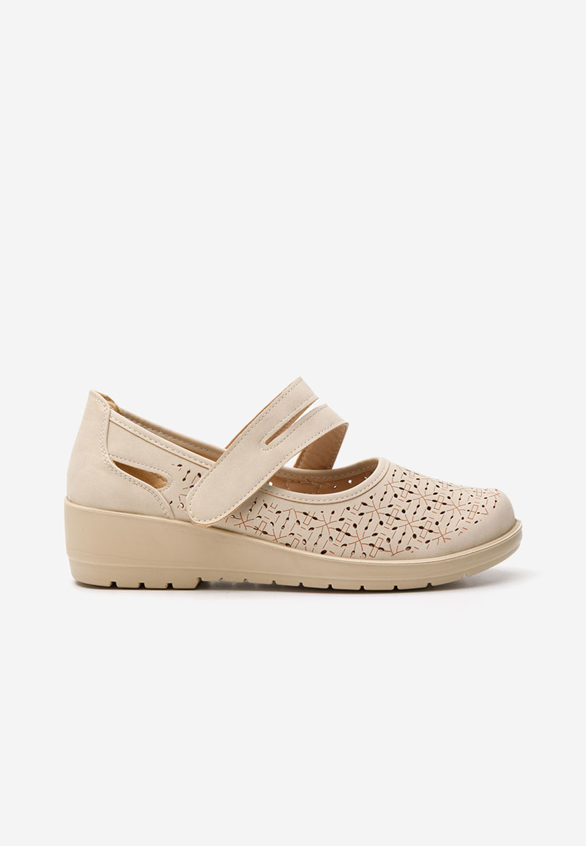 Chaussures casual femme beige Augustyna