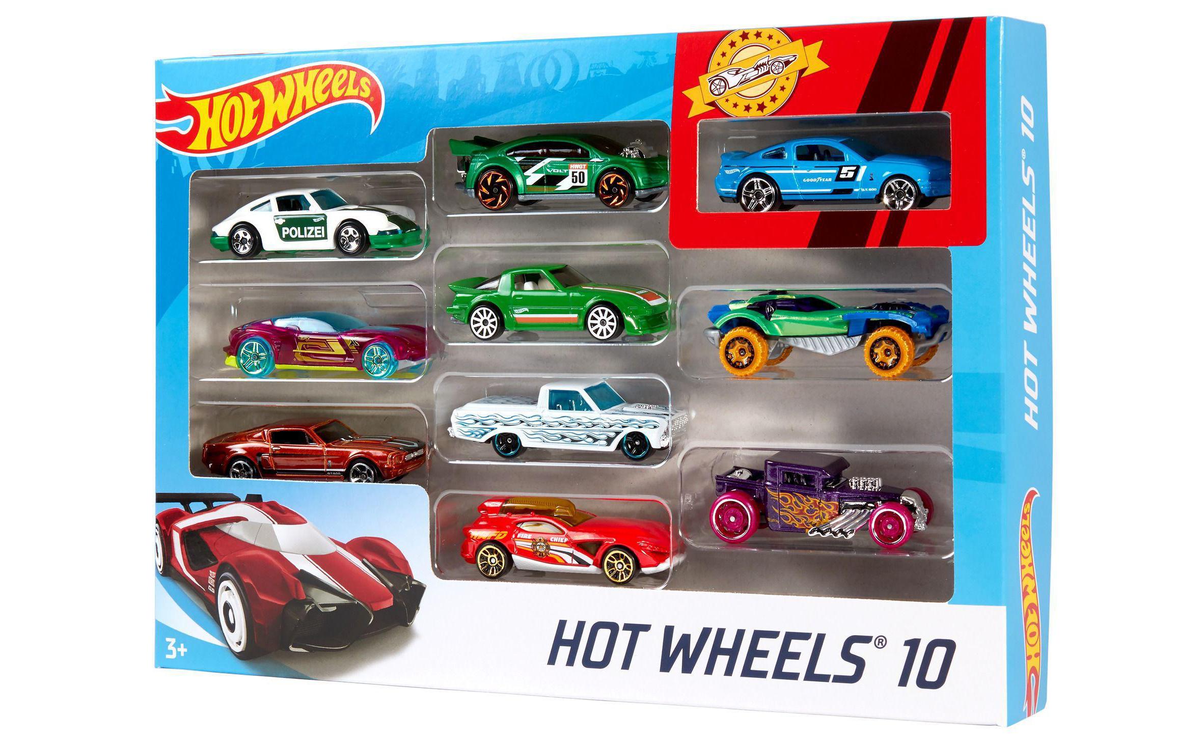 Action Cars 10er Geschenkset1:64 Die-Cast 10er Geschenkset