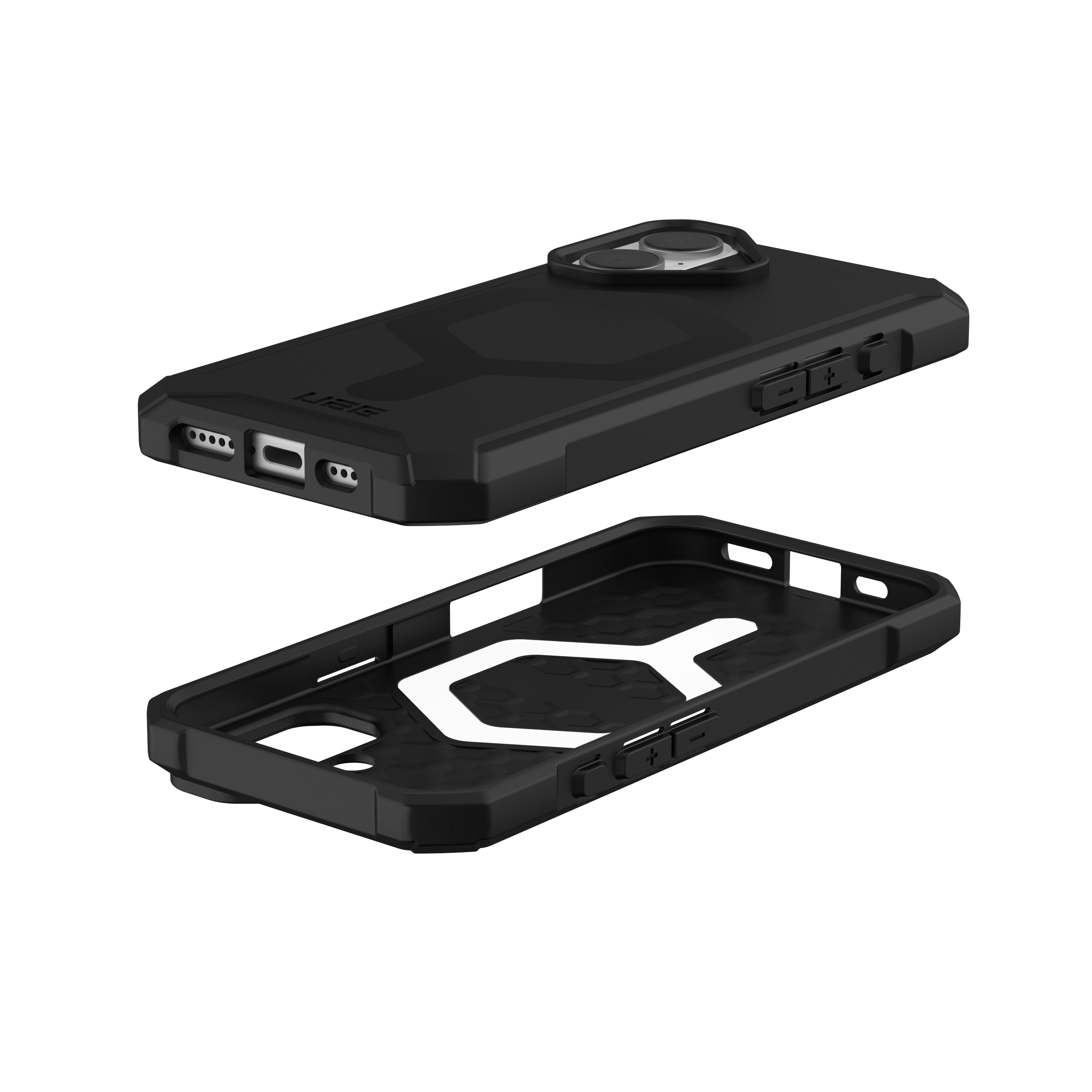 iPhone 16 MagSafe Schutzhülle Essential Armor (114450114040) - Schwarz