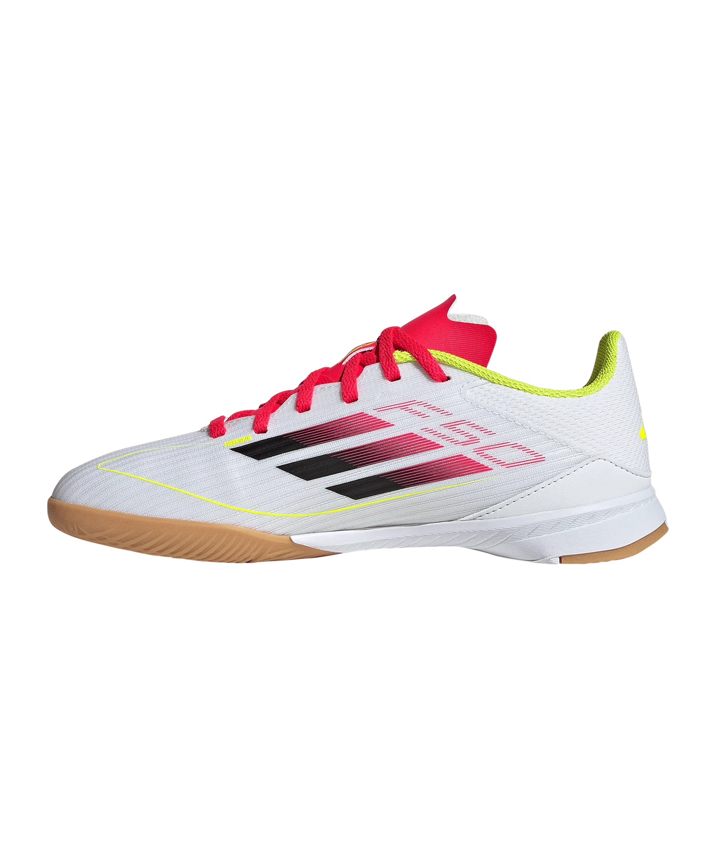 adidas F50 League IN Pure Victory Kids Weiss