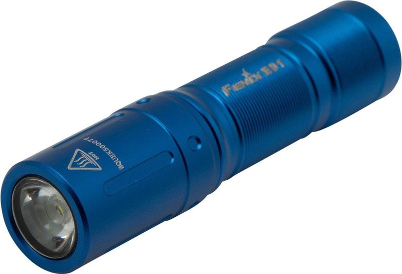 Fenix - E01 V2.0 - Zaklamp - Zwart - Aluminium - 100 Lumen