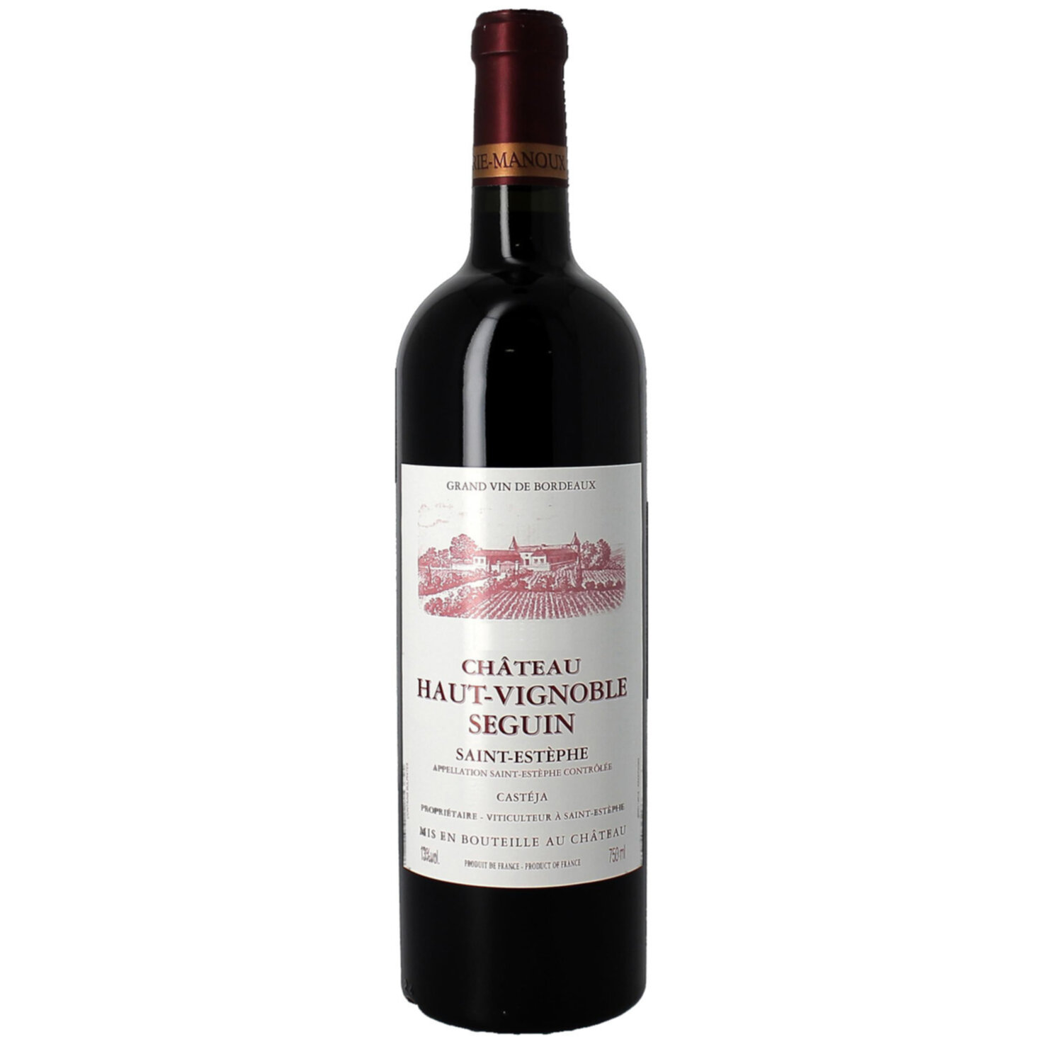 Saint-Estèphe AOP Château Haut Vignoble Seguin Borie Manoux -75cl