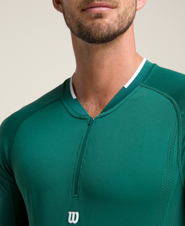 Player's Seamless Zip Henley