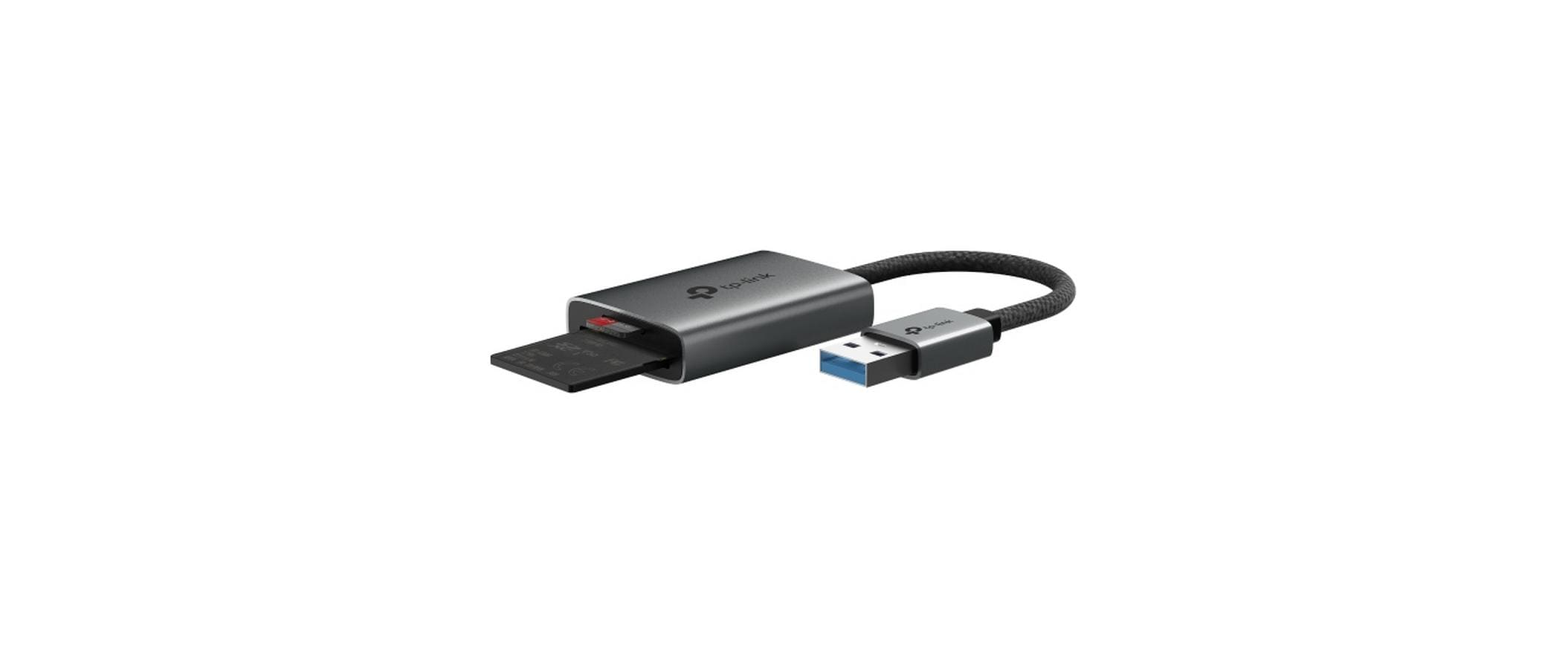 Card Reader Extern UA430 USB-A Stecker -USB 3.0 Type-A zu SD- und microSD 3.0-Kartenleser