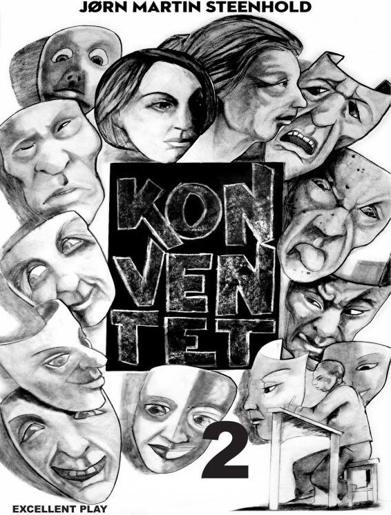Konventet 2 - Jørn Martin Steenhold - Bog
