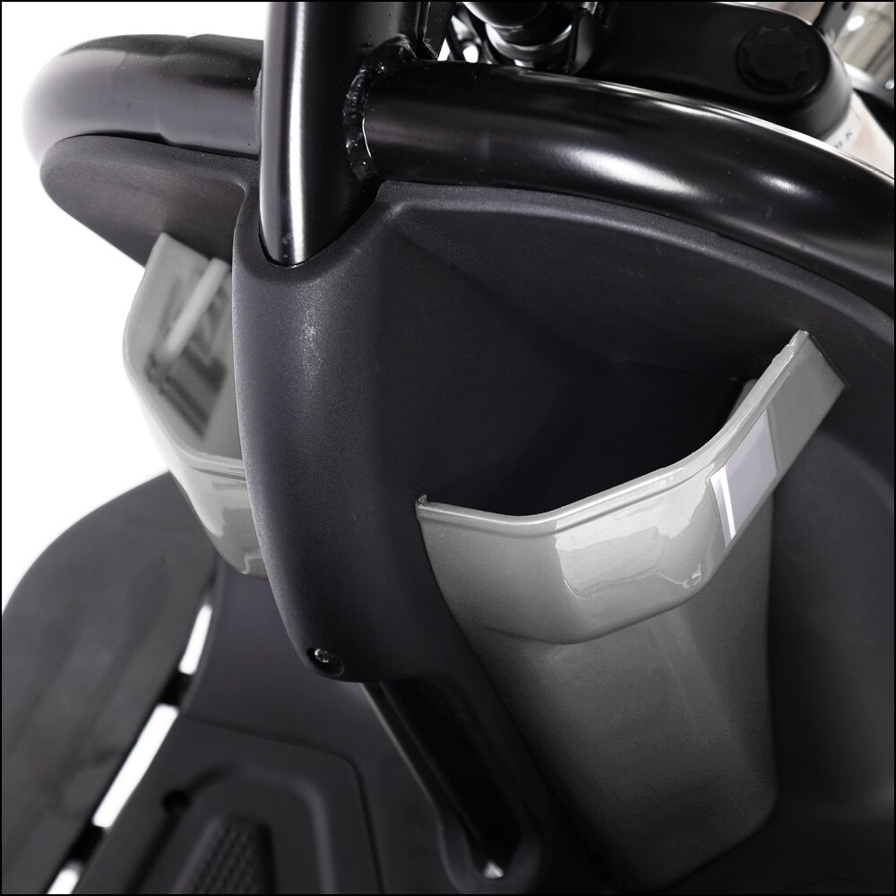 ENEWAY Elektromobil Bari - ETrike - E-Mobil - 3-Rad 6 km/h führerscheinfrei helmfrei silber