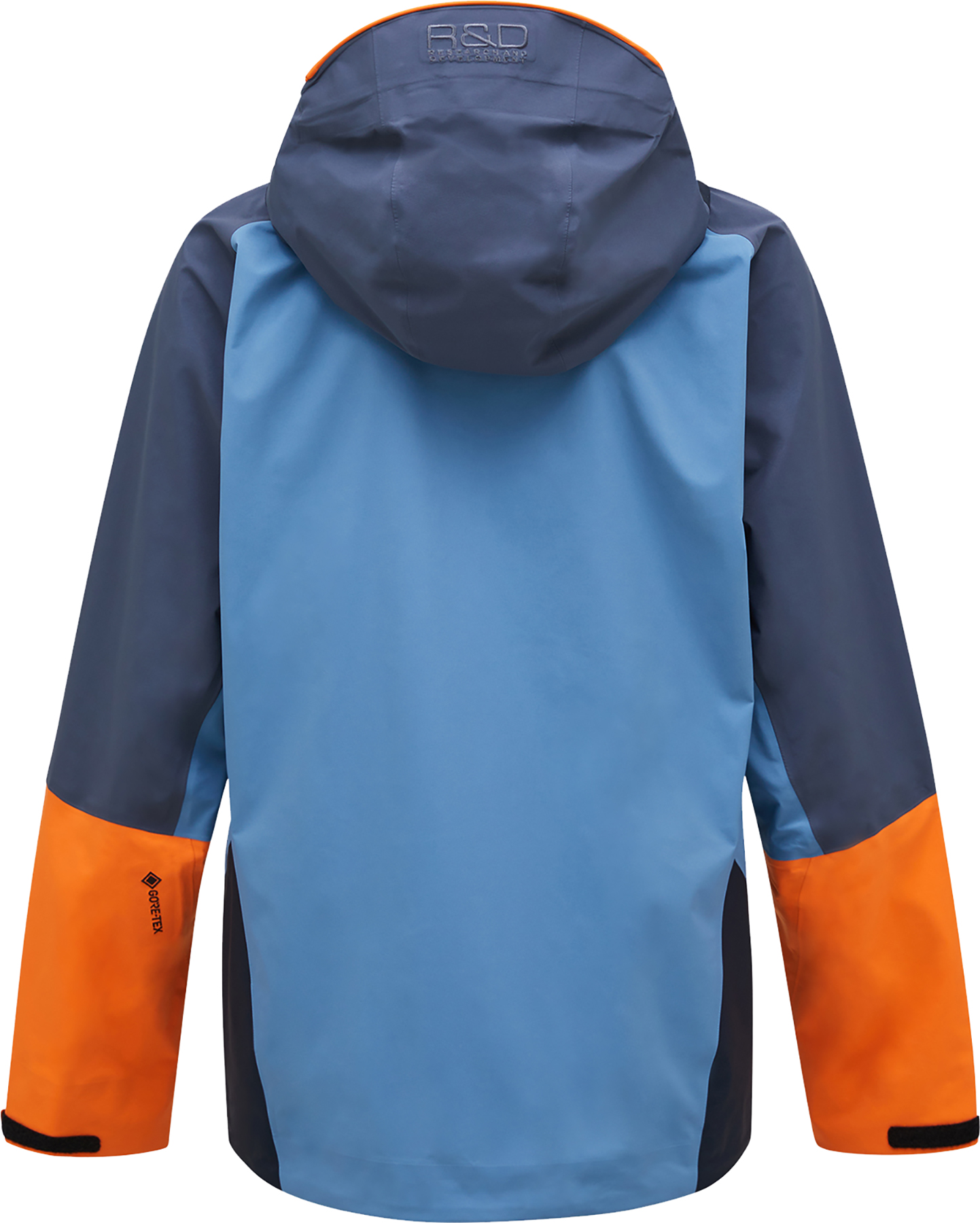 Vislight GORE-TEX C-Knit 3L Shell Jacket Herre Ombre Blue/Shallow/Orange Dune