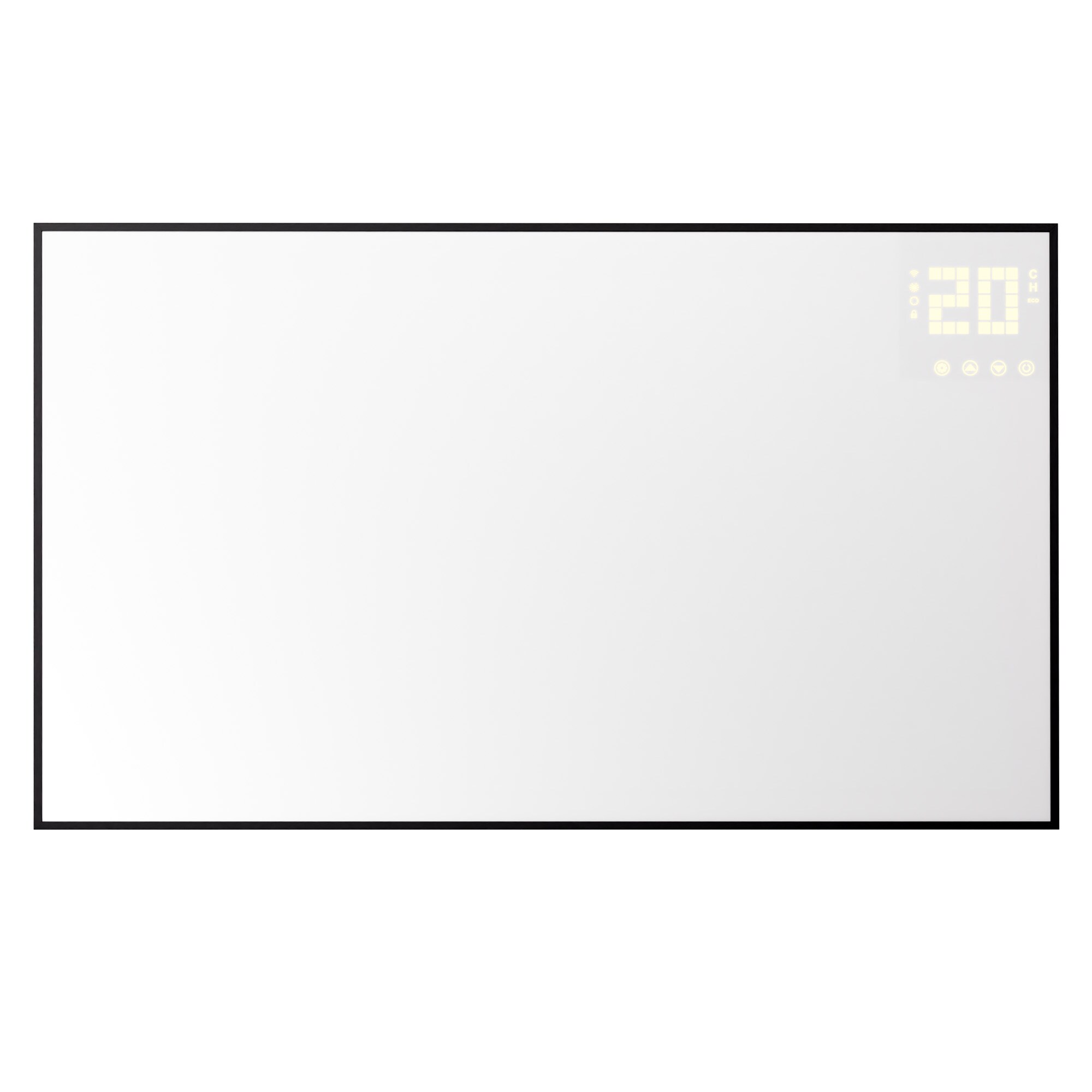 Wonderwall Smart Bornholm Infrarotheizung 110x65cm App 600W 600 W Schwarz