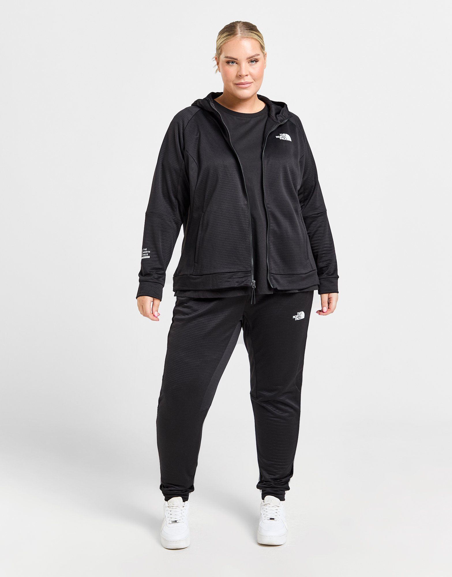 The North Face Sweat à Capuche Mountain Athletics Zippé Grande Taille Femme