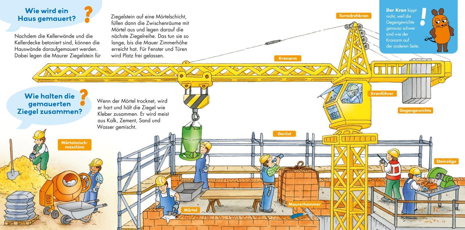 Baustelle / Frag doch mal ... die Maus! Erstes Sachwissen Bd.4