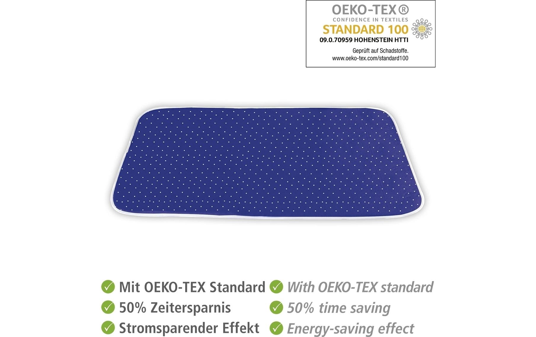 Bügeldecke Air Comfort 100 x 65 cm, BlauBügelunterlage