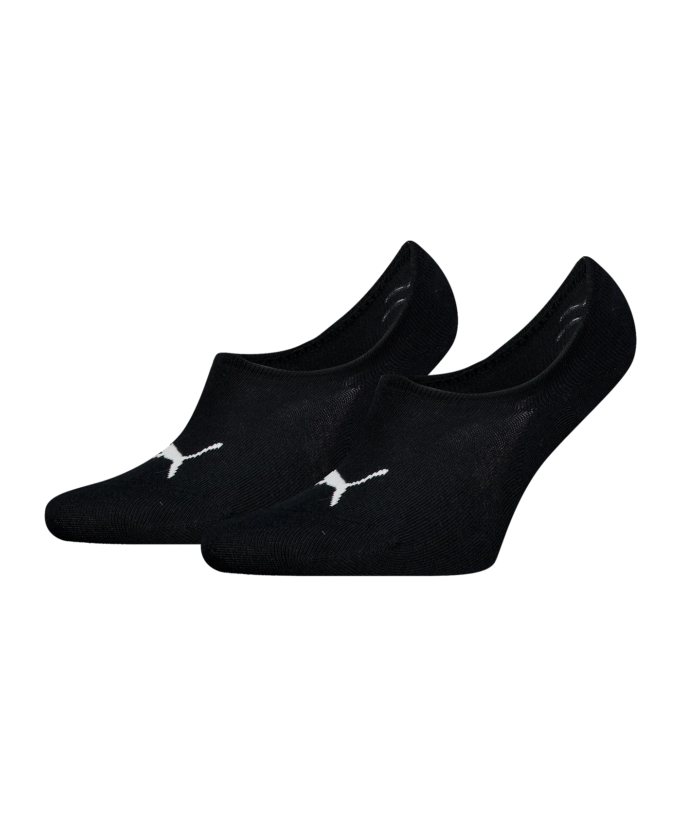 PUMA Füsslinge 2er Pack Socken Schwarz F001