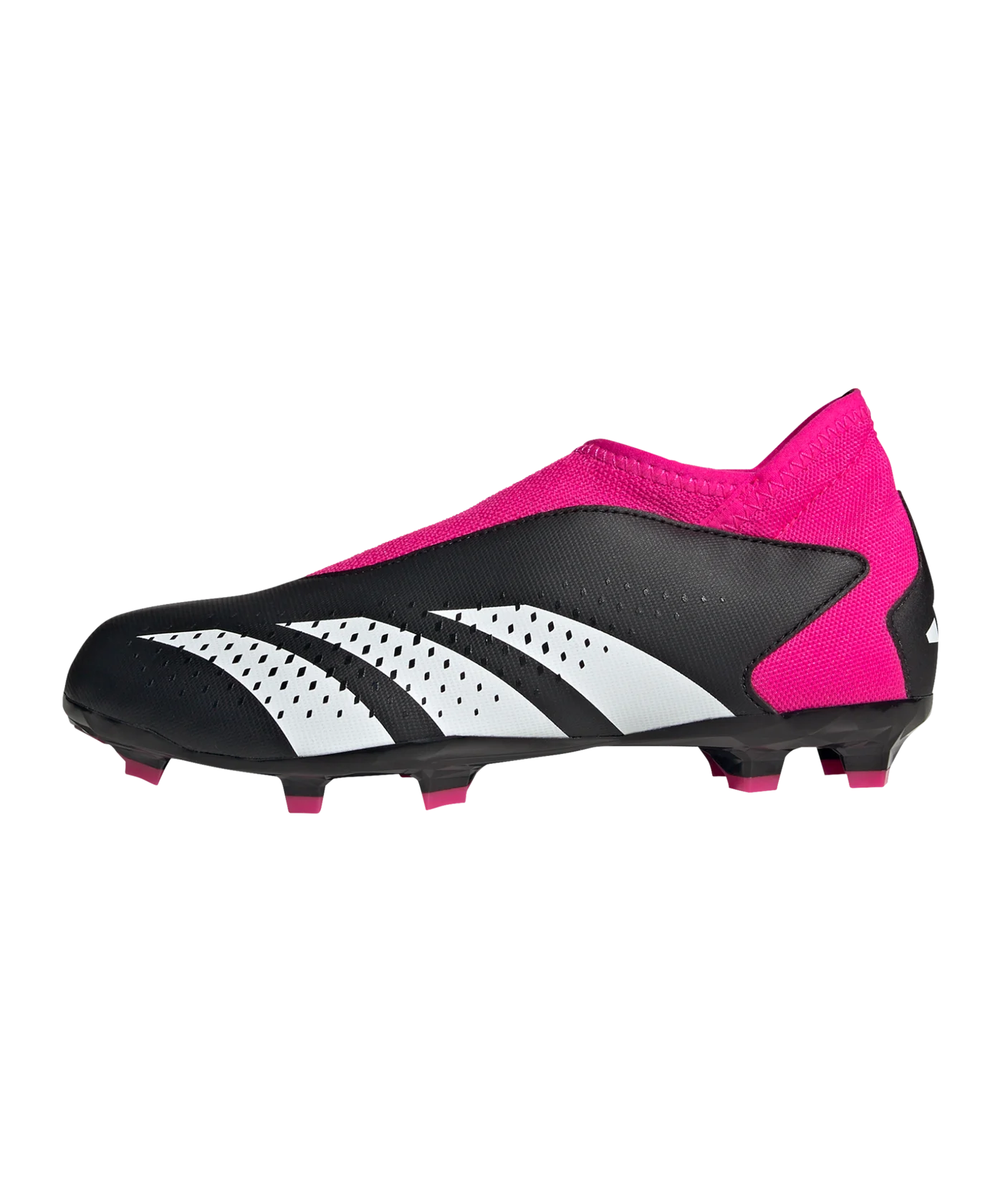 adidas Predator Accuracy.3 LL FG Own Your Football Kids Schwarz Weiss Pink