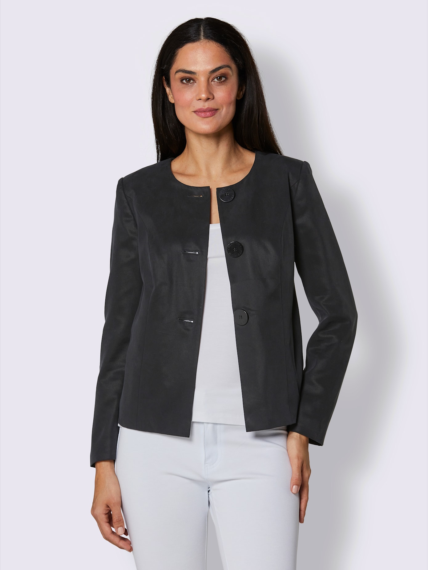 Blazer en lyocell pur lyocell