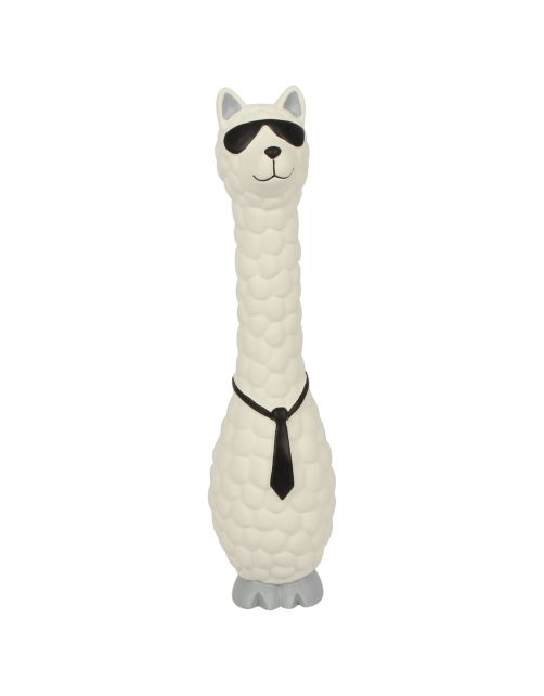 Adori Speelgoed Latex Lama - Hondenspeelgoed - 27 cm Wit L