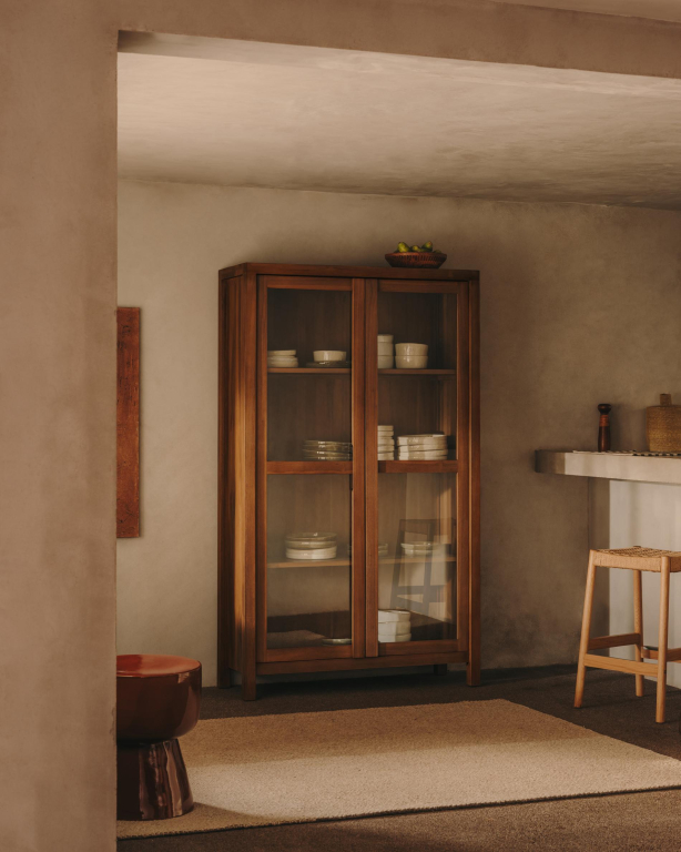 Kave Home Yalia barkruk 65 Zwart