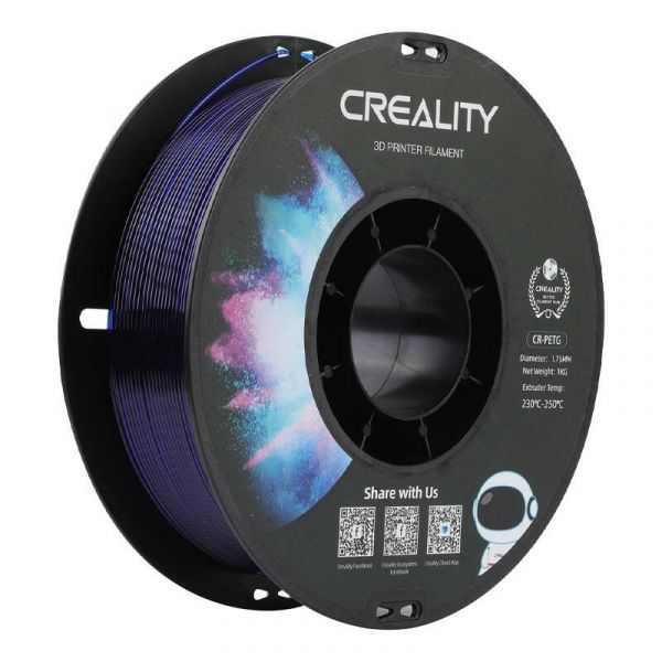 Creality Filamento PLA CR-PETG Azul Transparente