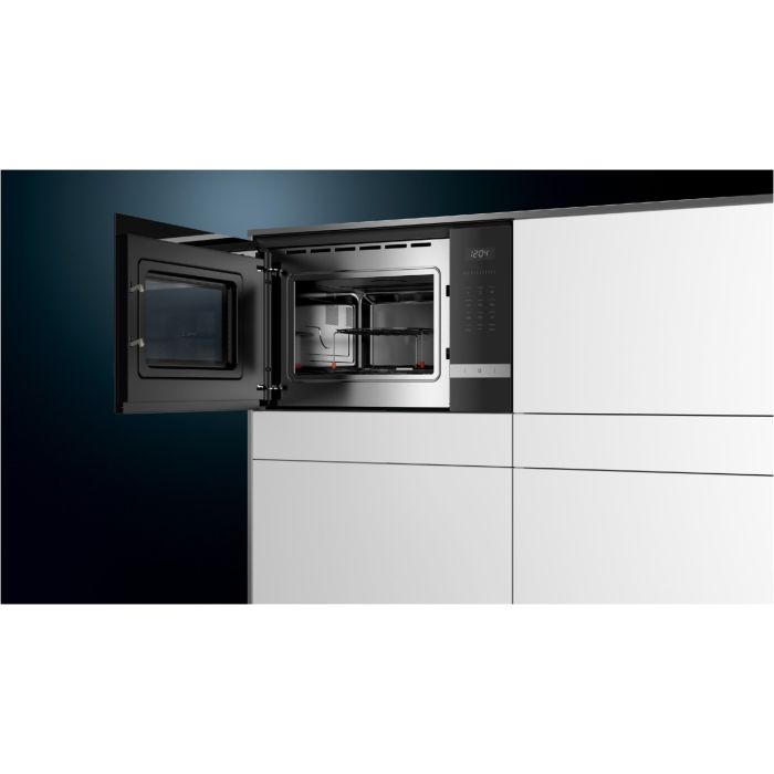 Siemens Einbau-Mikrowelle iQ500 BE555LMS0 Edelstahl