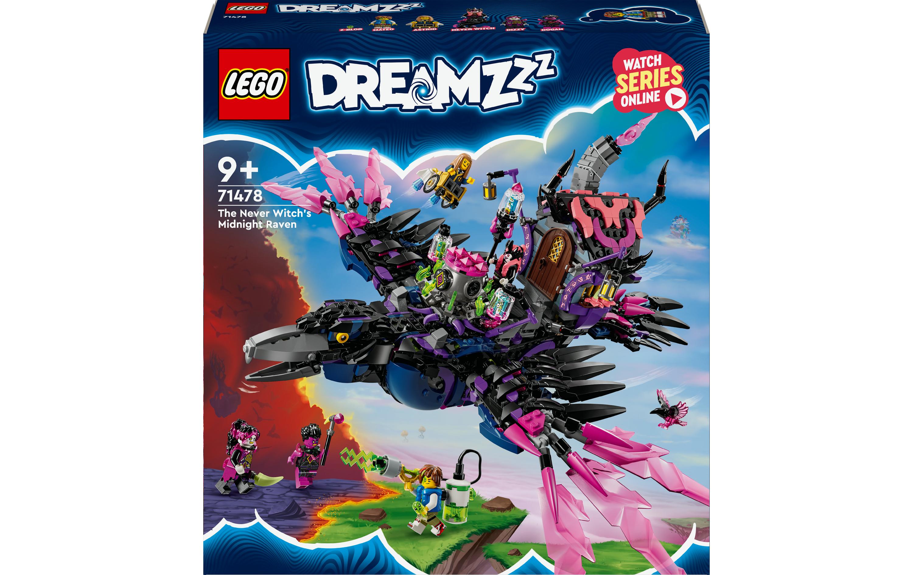 DreamZzz Der Mitternachtsrabe der Nimmerhexe 71478Vielseitig verwandelbare Fantasiewesen