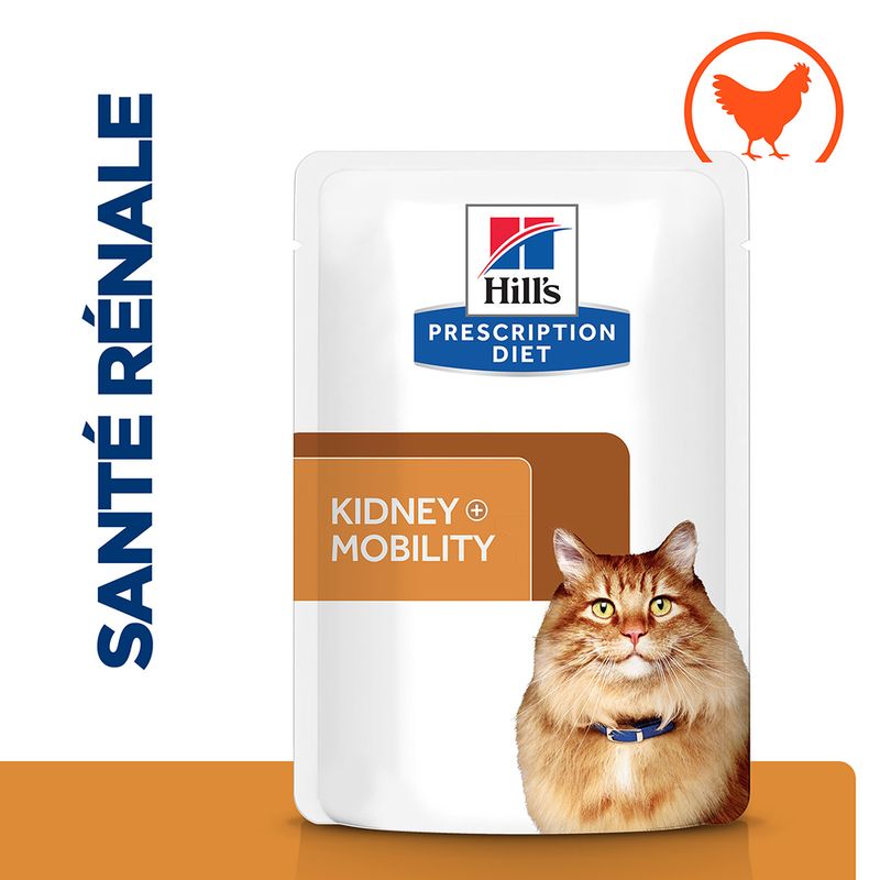Hill's Prescription Diet k/d+Mobility poulet
